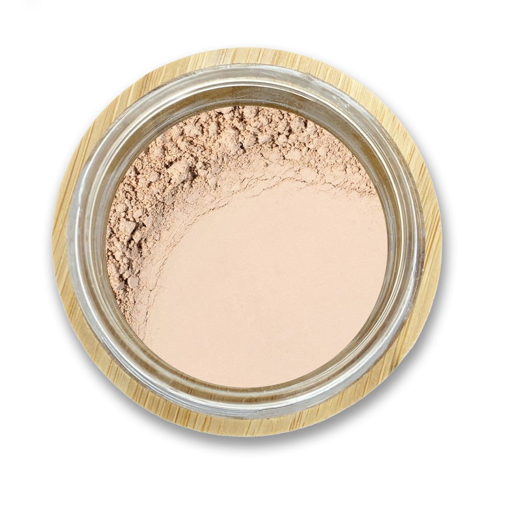 Loose Powder Mineral Foundation - Without Mica, Titanium Dioxide, & More! - Omiana Beauty