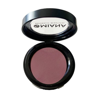 Omiana Natural Cosmetics Blush Warm Plum Pure Mineral Blush or Lip Butter - Without Titanium Dioxide, Carmine, & More!